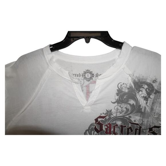 Sacred Soul Tattoo Graphic Long Sleeve – L – Made in USA - Picture 3 of 7